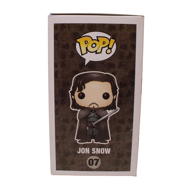Funko Pop! Game of Thrones Jon Snow #07 Vinyl Figure In Box Collectible Boxed - Picture 4 of 6